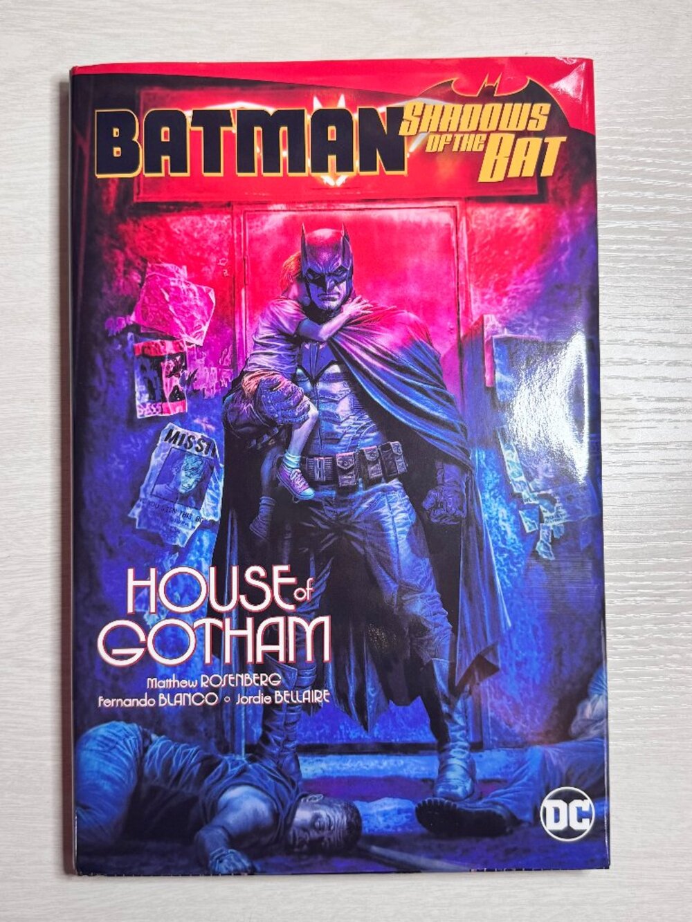 Batman Shadows of the Bat: House of Gotham Hardcover Graphic Novel
